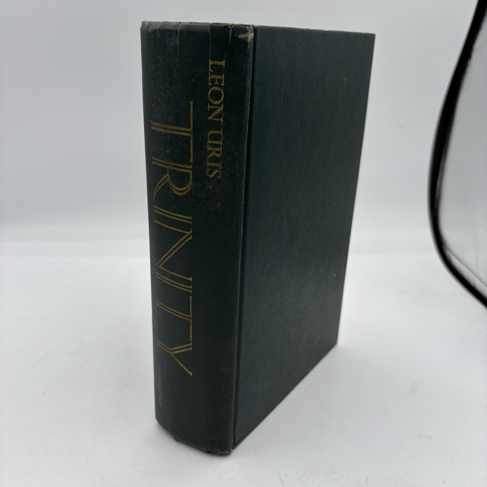 Trinity A Novel‎ Of Ireland Leon Uris Hardcover No DJ First Edition 1976 Vintage